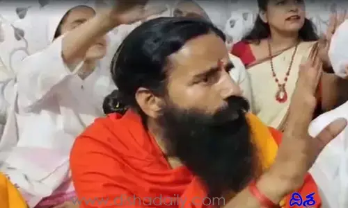 పెట్రోల్ ధ‌రపై ప్లేట్ ఫిరాయించి, ప్ర‌శ్నించిన‌ జ‌ర్న‌లిస్టుపై రామ్‌దేవ్‌బాబా ఫైర్! (వీడియో)
