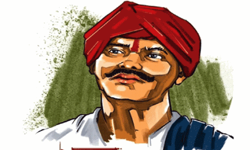 పోరాట యోధులు:ఉరిని ముద్దాడిన రాంజీగోండు