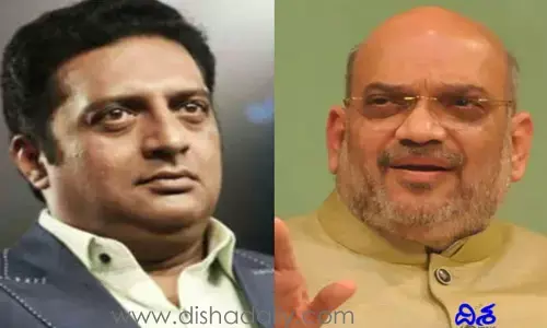 అమిత్ షాపై నటుడు ప్రకాష్ రాజ్ ఫైర్.. ట్వీట్ వైరల్