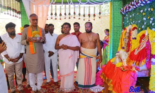 చింతమడకలో.. కన్నుల పండుగగా పట్టాభి రాముని కళ్యాణం