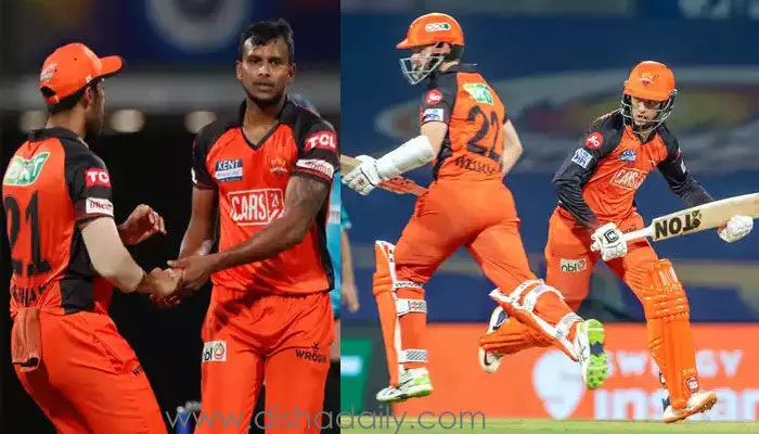 IPL 2022 : అదరగొట్టిన ఆరెంజ్ ఆర్మీ.. వరుసగా రెండో విజయం IPL 2022 : అదరగొట్టిన ఆరెంజ్ ఆర్మీ.. వరుసగా రెండో విజయం