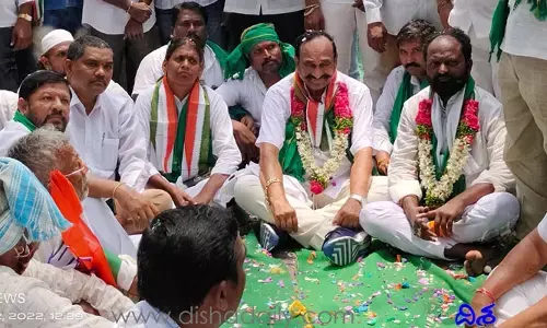 సూర్యాపేటలో టెన్షన్ టెన్షన్.. పోలీసులు వర్సెస్ కాంగ్రెస్