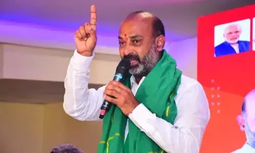 PM Modi No Need to Answer to CM KCR, Says Bandi Sanjay