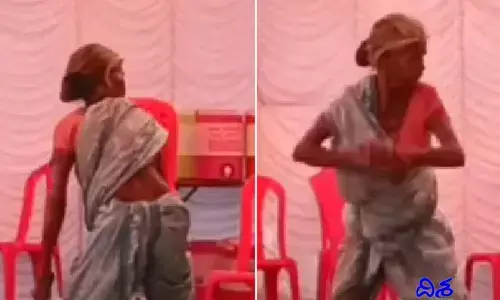 వాహ్.. రారా సామీ అంటూ డ్యాన్స్ ఇరగదీసిన ముసలమ్మ (వీడియో)