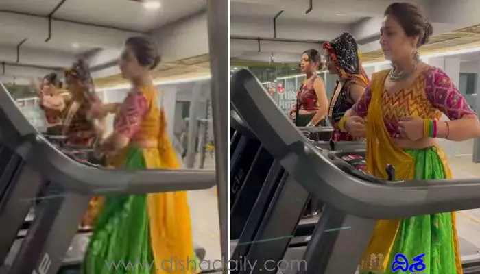 ట్రెడ్మిల్పైన డ్యాన్స్ ప్రాక్టీస్..?! ఈ అమ్మాయిలు అదుర్స్ (వీడియో) ట్రెడ్మిల్పైన డ్యాన్స్ ప్రాక్టీస్..?! ఈ అమ్మాయిలు అదుర్స్ (వీడియో)