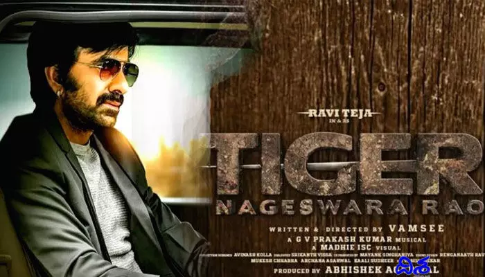 Ravi Teja begins shoot for Tiger Nageswara Rao on a massive set worth Rs 7 crore