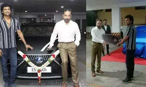 Kamal Haasan gifts car to vikram movie director Lokesh Kanagaraj
