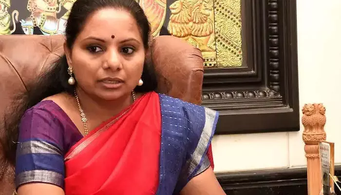 MLC Kavitha asks, bjp to stop false propaganda on women empowerment MLC Kavitha asks, bjp to stop false propaganda on women empowerment