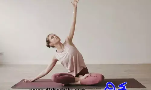 How to do parsva sukhasana yoga