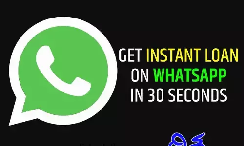 Now get instant loan on whatsapp in 30 seconds