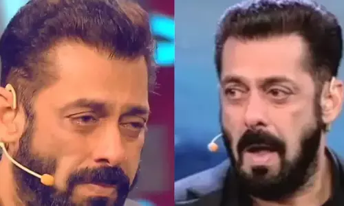 Salman Khan breaks down in tears at the stage of iifa awards