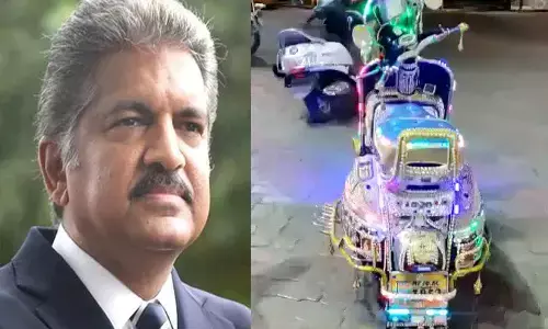 అదిరింద‌య్యా డిస్కో స్కూట‌ర్‌! అయితే, ఆనంద్ మ‌హీంద్రా మెసేజ్ ఇది! (వీడియో)