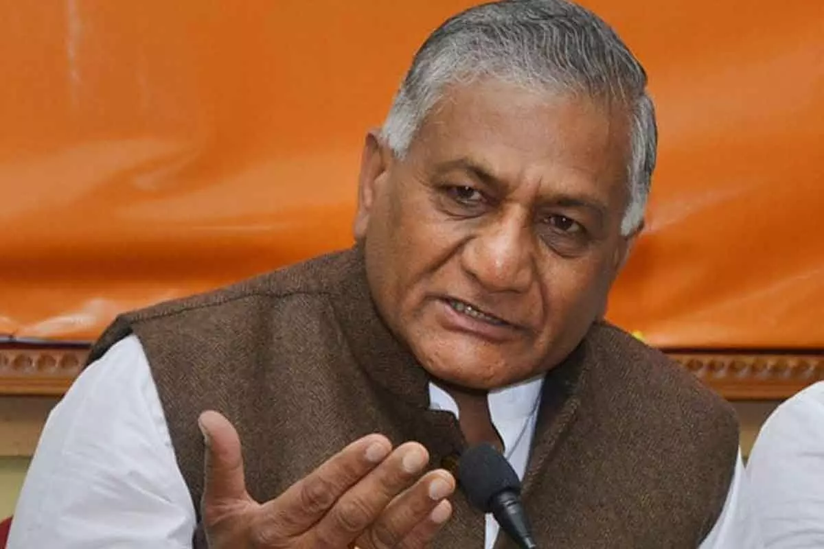 Former Army chief general VK Singh says agneepath is a voluntary scheme, no compulsion on youth