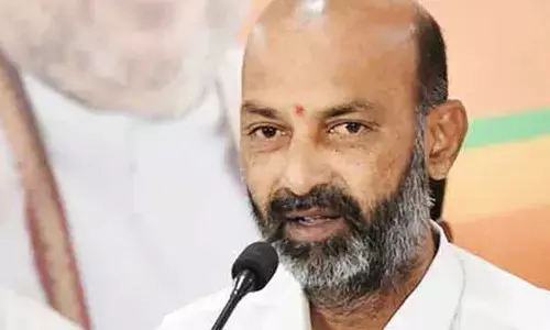 Security is being increased for Bandi Sanjay