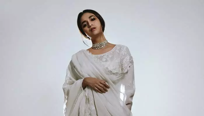 Keerthy Suresh is a class apart in sensuous white transparent outfit Keerthy Suresh is a class apart in sensuous white transparent outfit