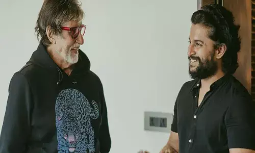 Natural Star Nani Shares Candid Pic with Amitabh Bachchan as he has fanboy moment