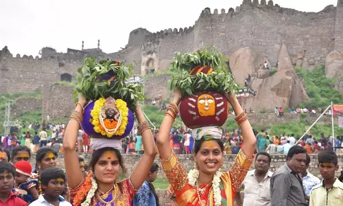 Golconda Bonalu has been started in hyderabad