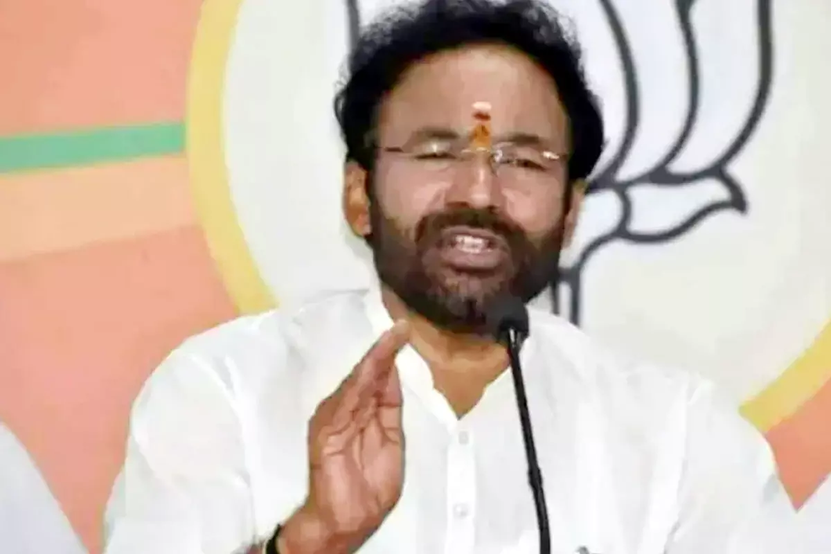 Kishan Reddy lashes out at TRS Flexi Politics