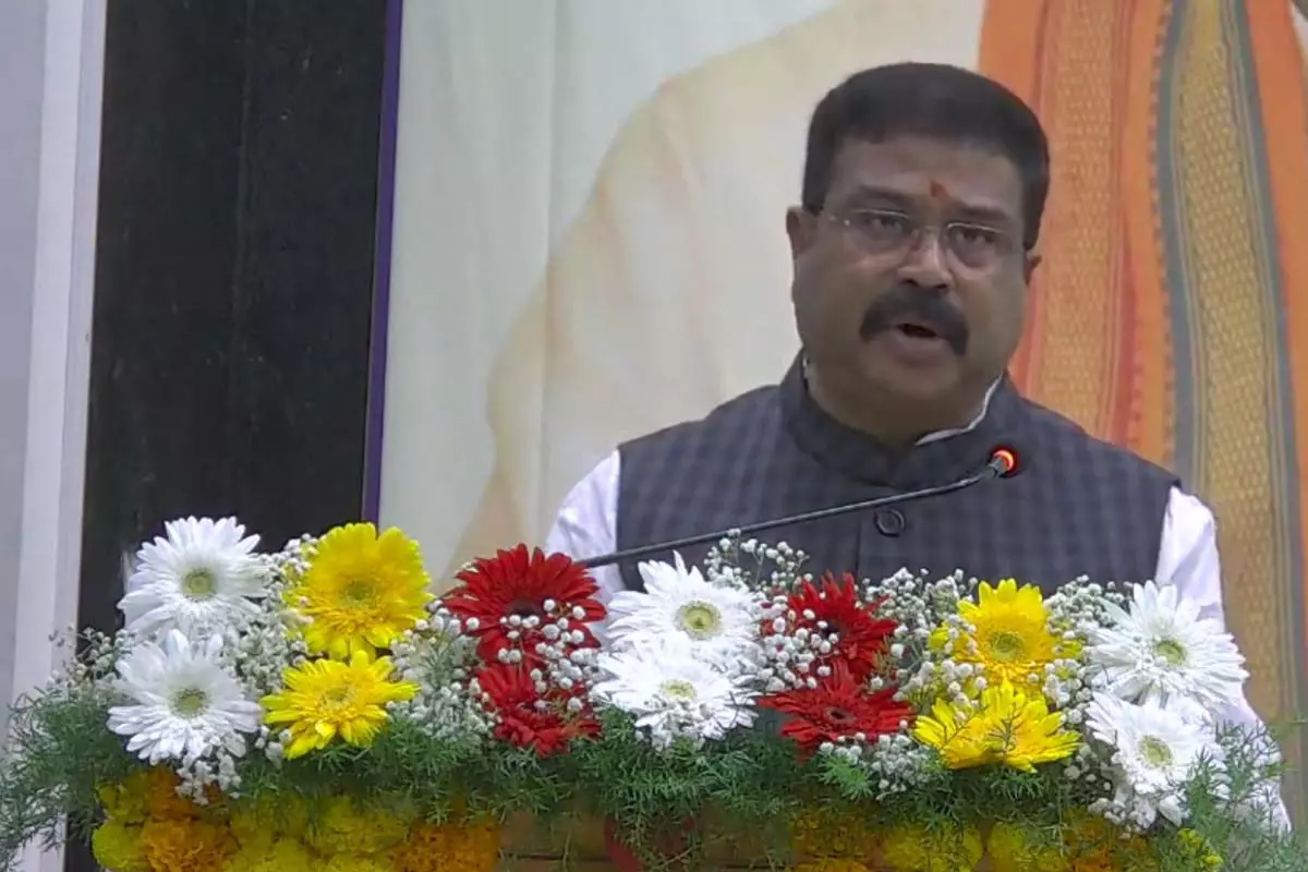 Union Minister Dharmendra Pradhan Says, India Will Progress with Aatmanirbhar Union Minister Dharmendra Pradhan Says, India Will Progress with Aatmanirbhar