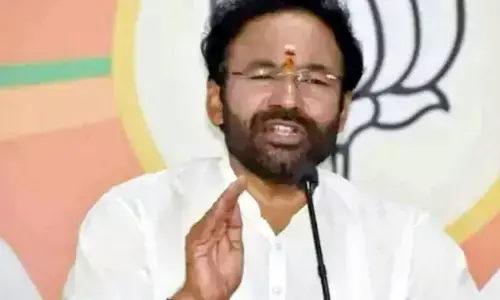 Kishan Reddy lashes out at TRS Flexi Politics