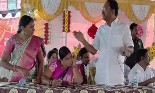 MLA Laxma Reddy Criticises BJP Vijaya Sankalpa Sabha