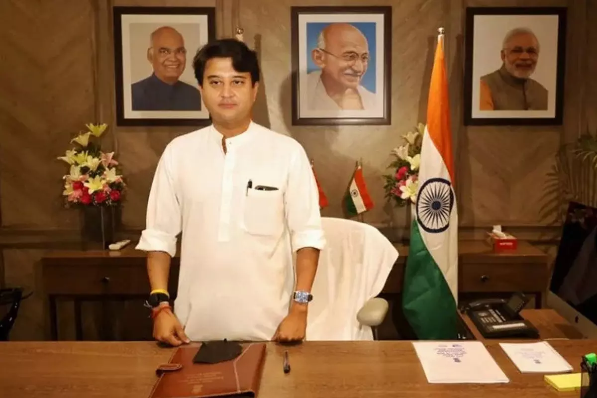 Jyotiraditya Scindia Gets Additional Charges of Steel Ministry Jyotiraditya Scindia Gets Additional Charges of Steel Ministry
