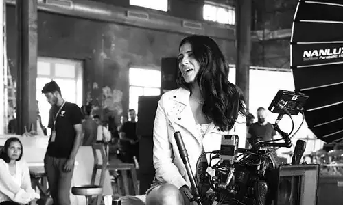 Malavika mohanan looking gorgeous in B & W Photos