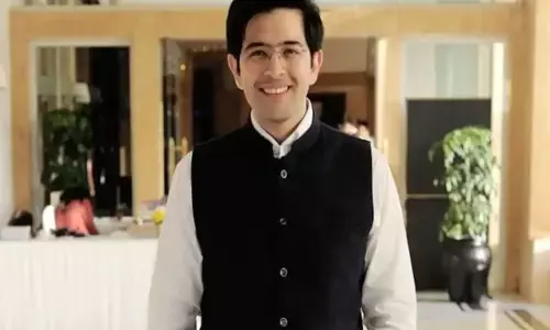 AAPs Most Eligible bachelor Raghav Chadha Reacts to Bhagwant Mann Second Marriage