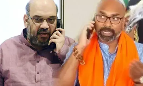 Amit Shah Called MP Arvind to Enquiry about attack in Erdandi Village