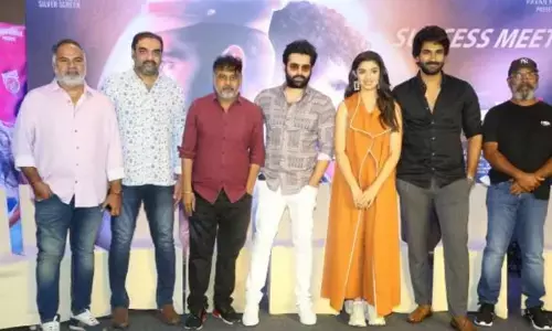 మా నమ్మకం నిజమైంది.. ది వారియర్ సక్సెస్ మీట్‌లో రామ్