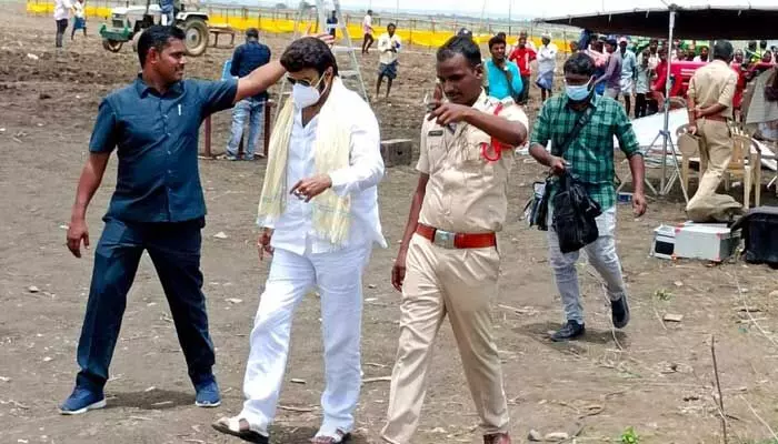 Hero Balakrishnas NBK 107 Movie Shoots In Alampur Hero Balakrishnas NBK 107 Movie Shoots In Alampur