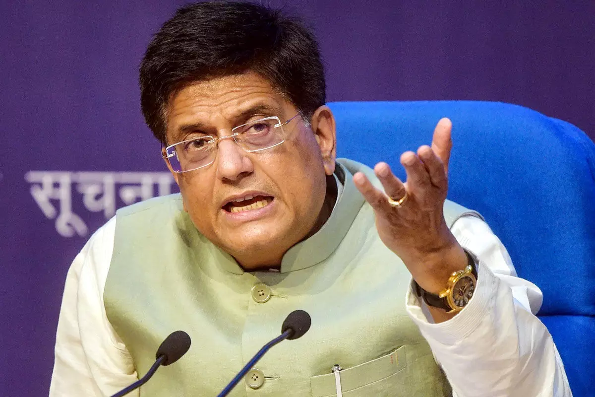 Union Minister Piyush Goyal Says, Failed Government in Telangana Union Minister Piyush Goyal Says, Failed Government in Telangana