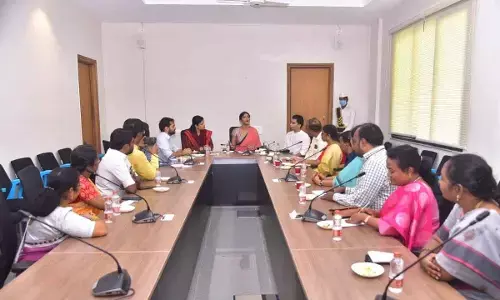 Government School in Yadadri Is Adopted by Manchu Lakshmi