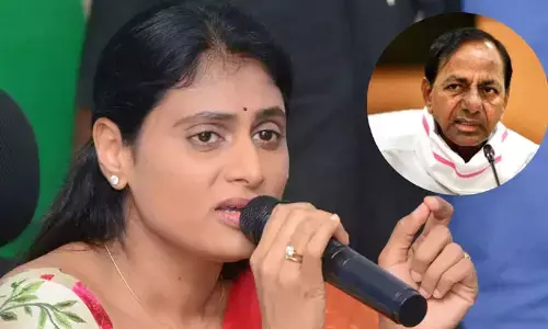 YSRTP Chief YS Sharmila Visits Flood Affected Areas In Khammam