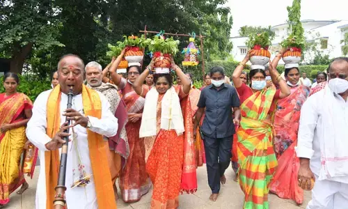 Governor Tamilisai Celebrates Bonalu Festival in Rajbhavan