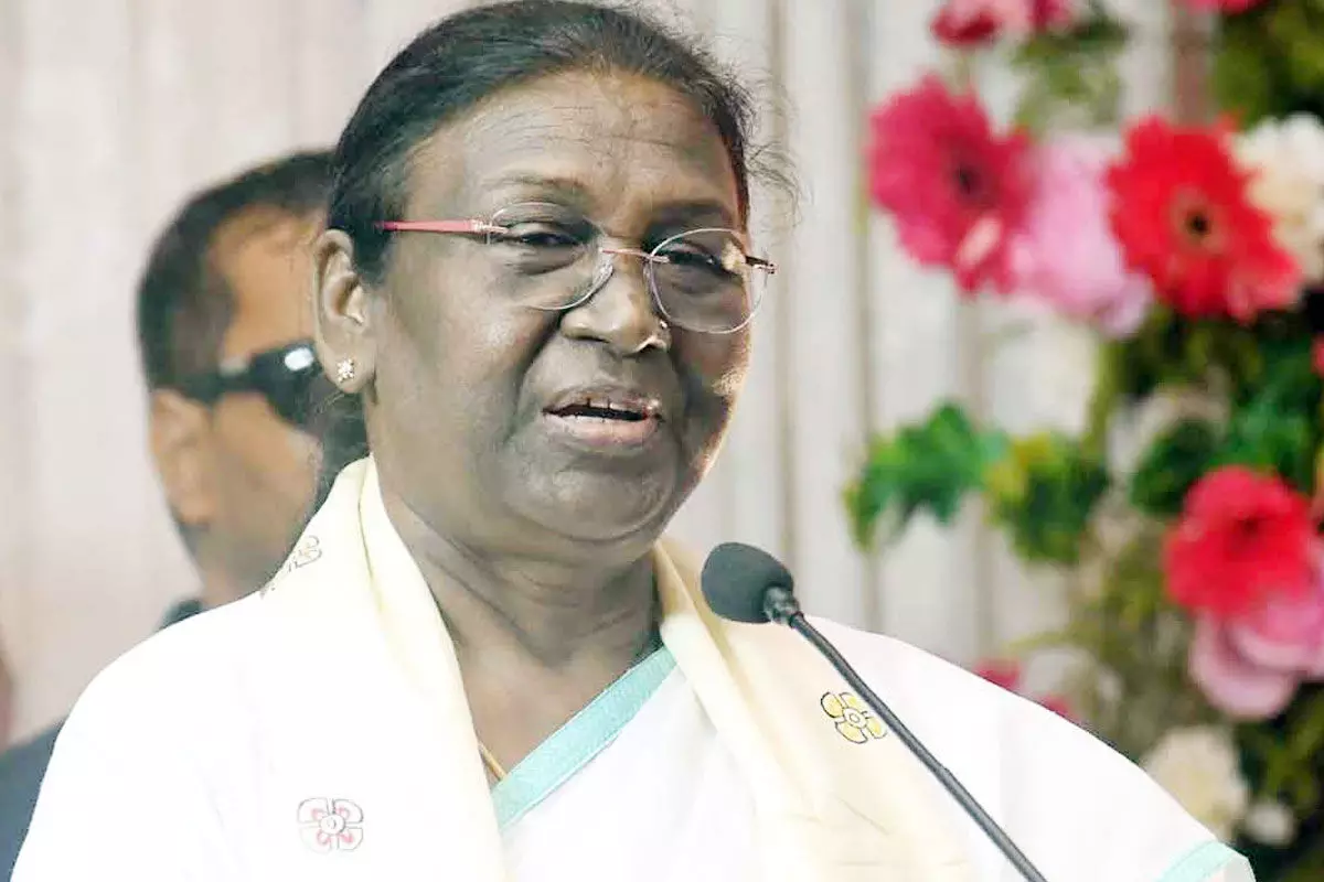 Draupadi Murmu Takes Oath as 15th President Of India Draupadi Murmu Takes Oath as 15th President Of India