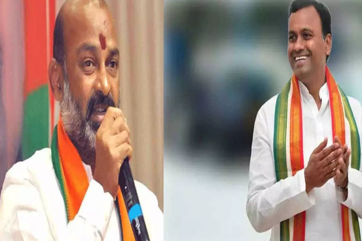Bandi sanjay gives clarity on komatireddy entry into bjp Bandi sanjay gives clarity on komatireddy entry into bjp