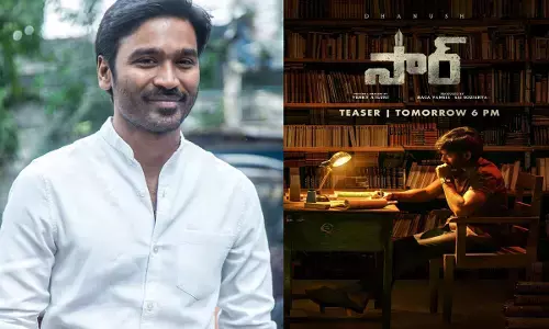 Dhanushs First Glimpse Out From Sir movie