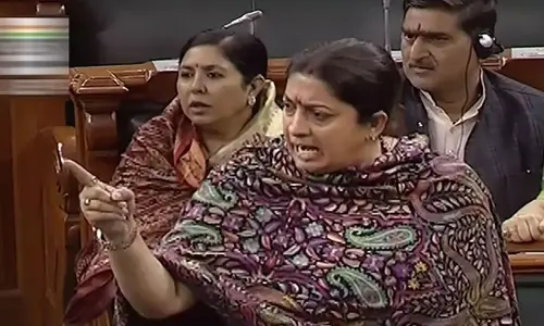 President Of India Was being Insulted By Congress, Says Smriti Irani
