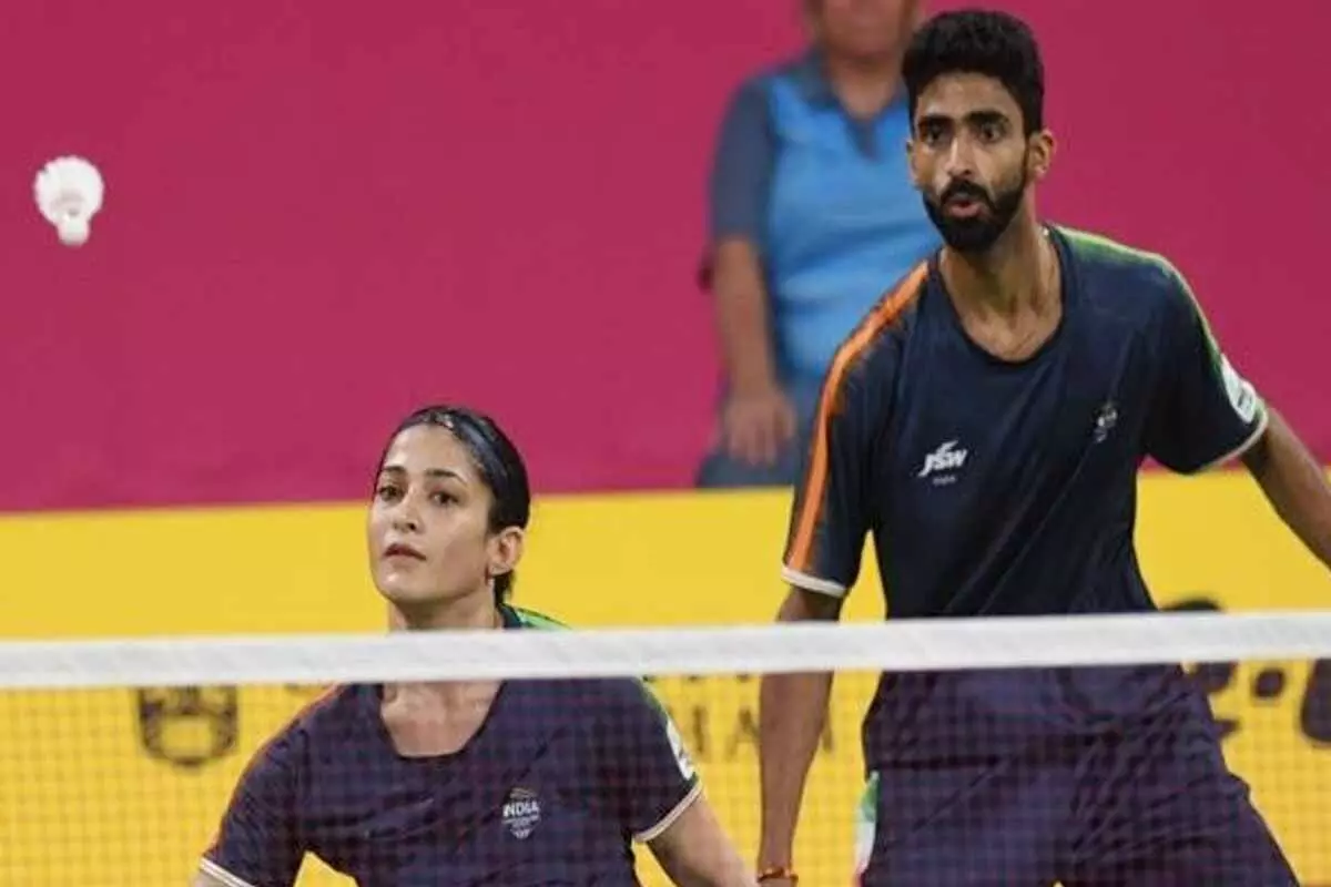 Indian Badminton Team Sail into Semi final of mixed event at CWG 2022