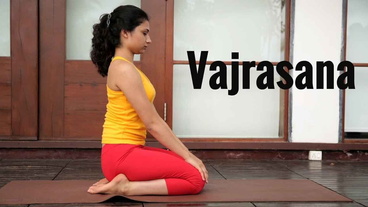 Vajrasana pose | Yoga institute, Yoga facts, Yoga poses