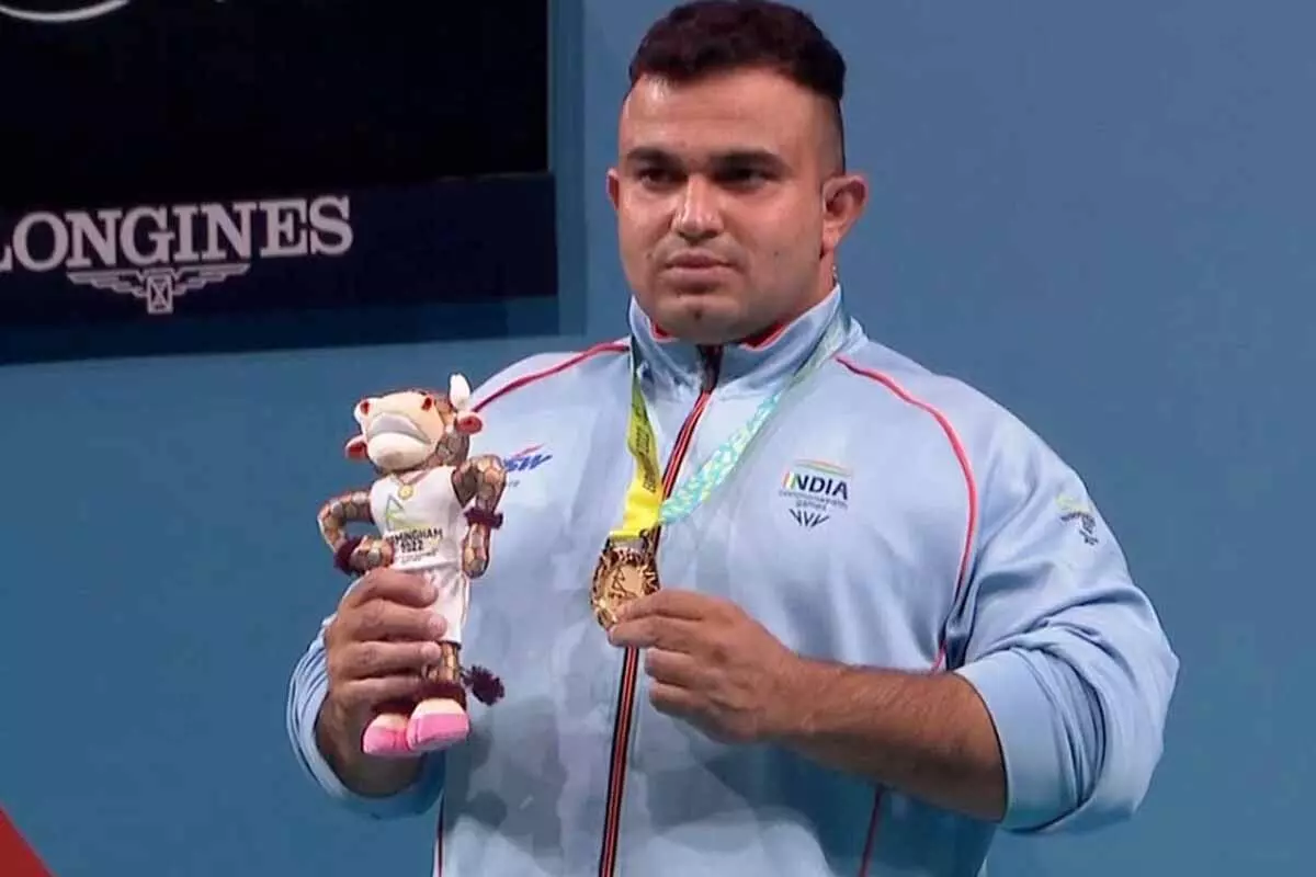 Sudhir wins Gold Medal in Mens Para Powerlifting at CWG 2022