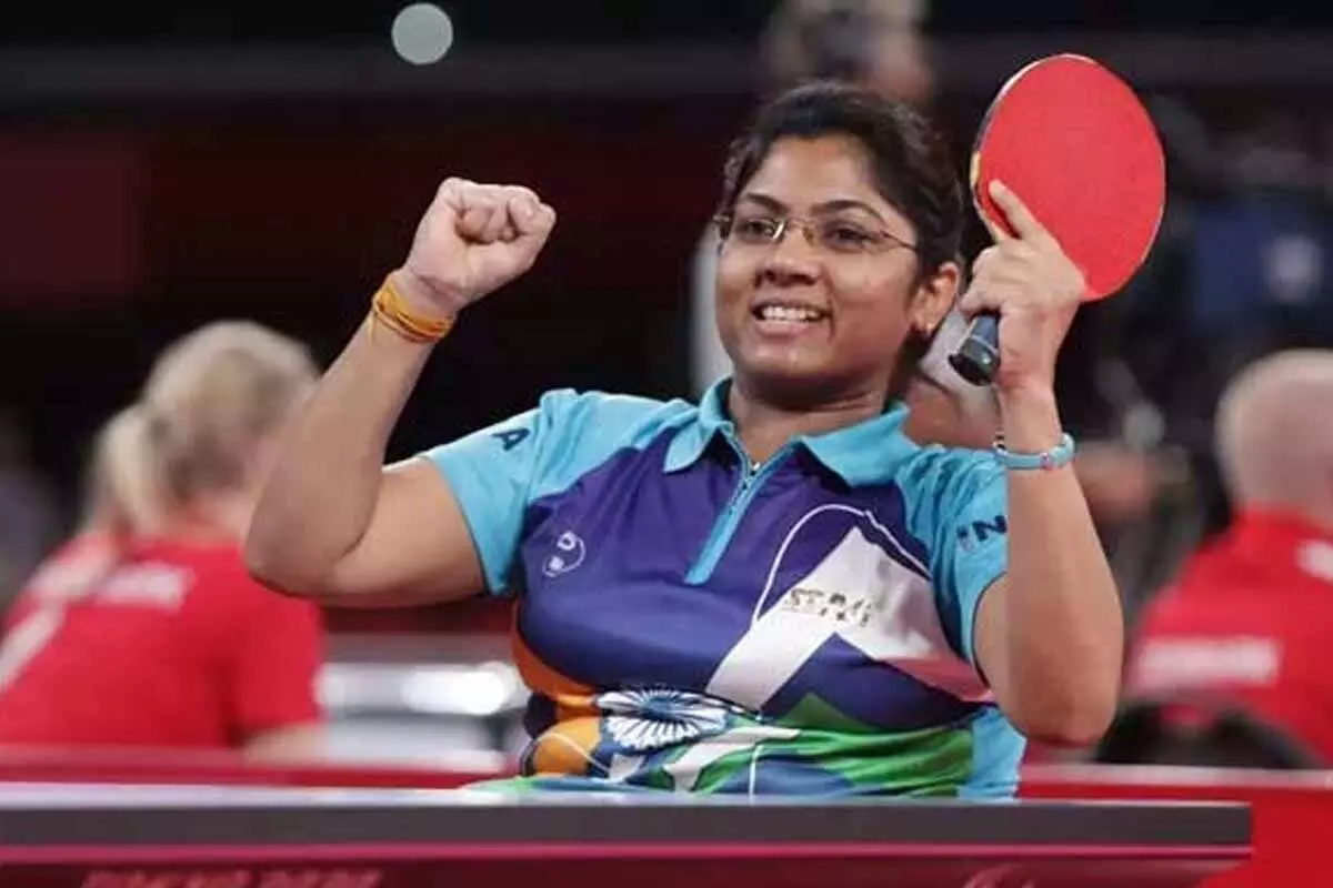 Bhavina Patel Sails Into final of Womens Para Table Tennis at CWG 2022