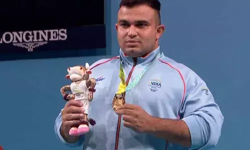 Sudhir wins Gold Medal in Mens Para Powerlifting at CWG 2022
