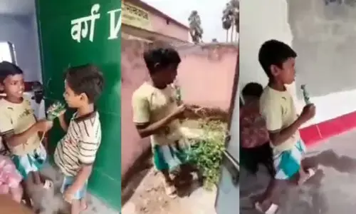 చిన్న రిపోర్టర్... బెస్ట్ న్యూస్ కవరేజ్ (వీడియో)