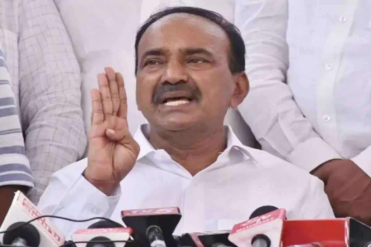 Eatala Rajender Challenged 12 Congress MLAs who defected to TRS should resign and seek re-election