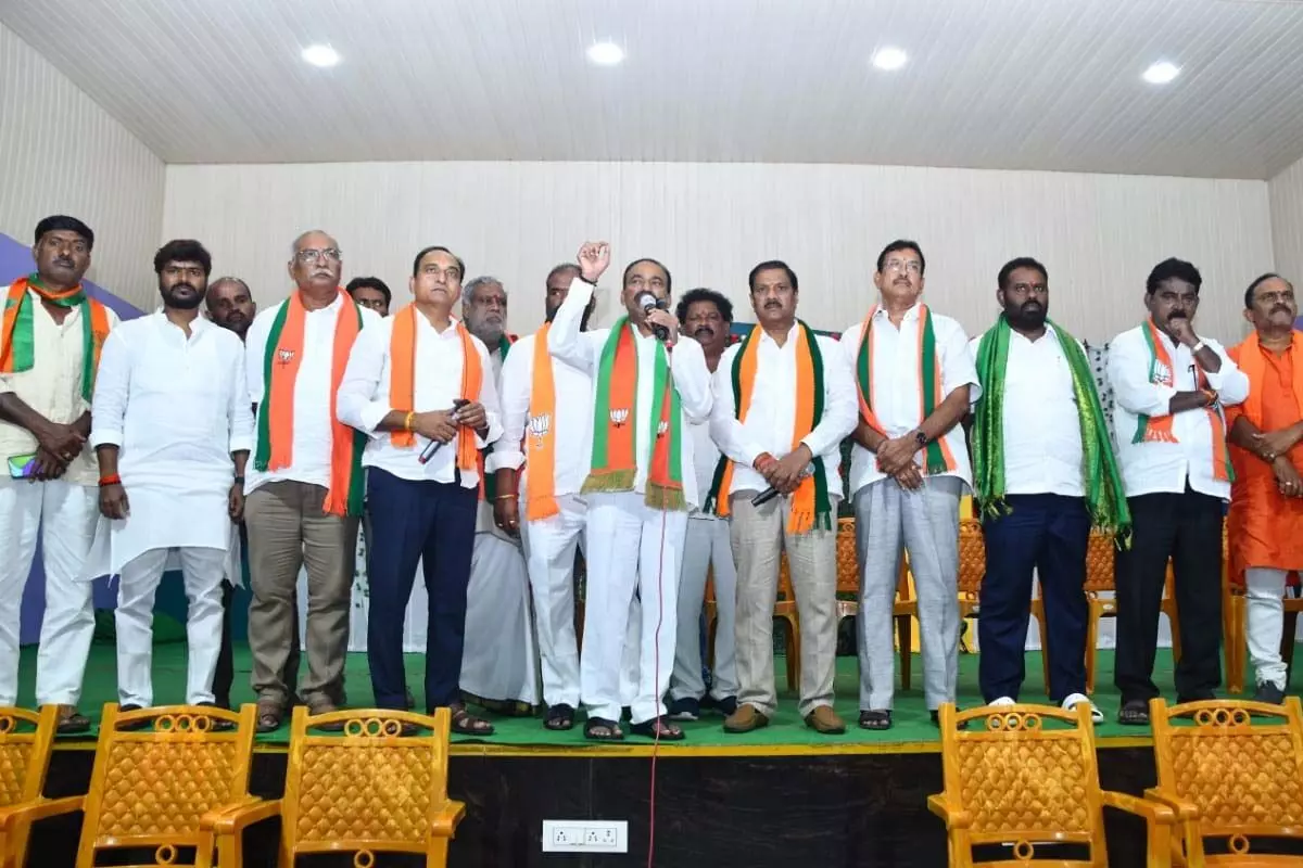 Eatala Rajender Says BJP to win Munugode By - elections