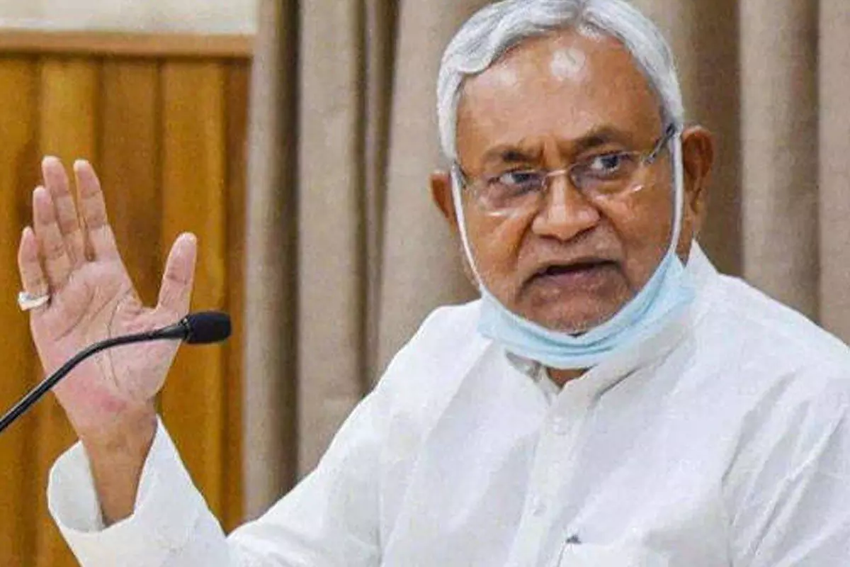 Nitish Kumar Resigns as Chief Minister of Bihar Nitish Kumar Resigns as Chief Minister of Bihar