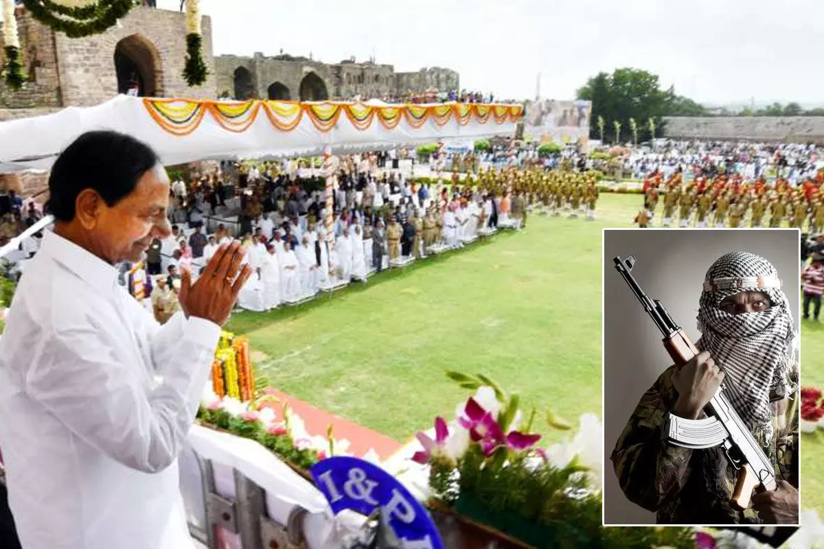 IB warns Telangana Government of terrorist attacks in Hyderabad around Independence Day
