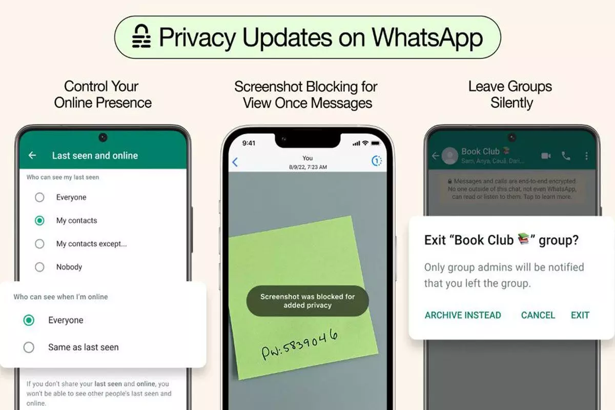WhatsApp to Roll Out New Privacy features WhatsApp to Roll Out New Privacy features